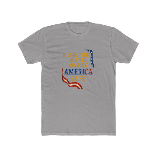 America Safe Message Tee - Unisex Cotton Crew