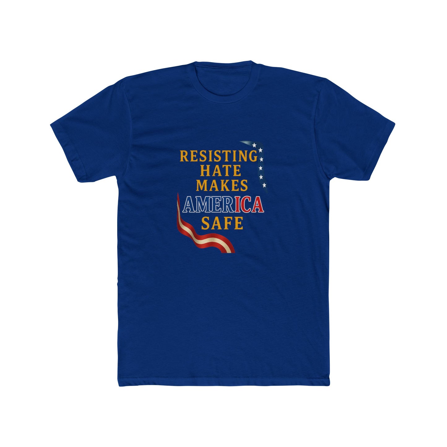 America Safe Message Tee - Unisex Cotton Crew