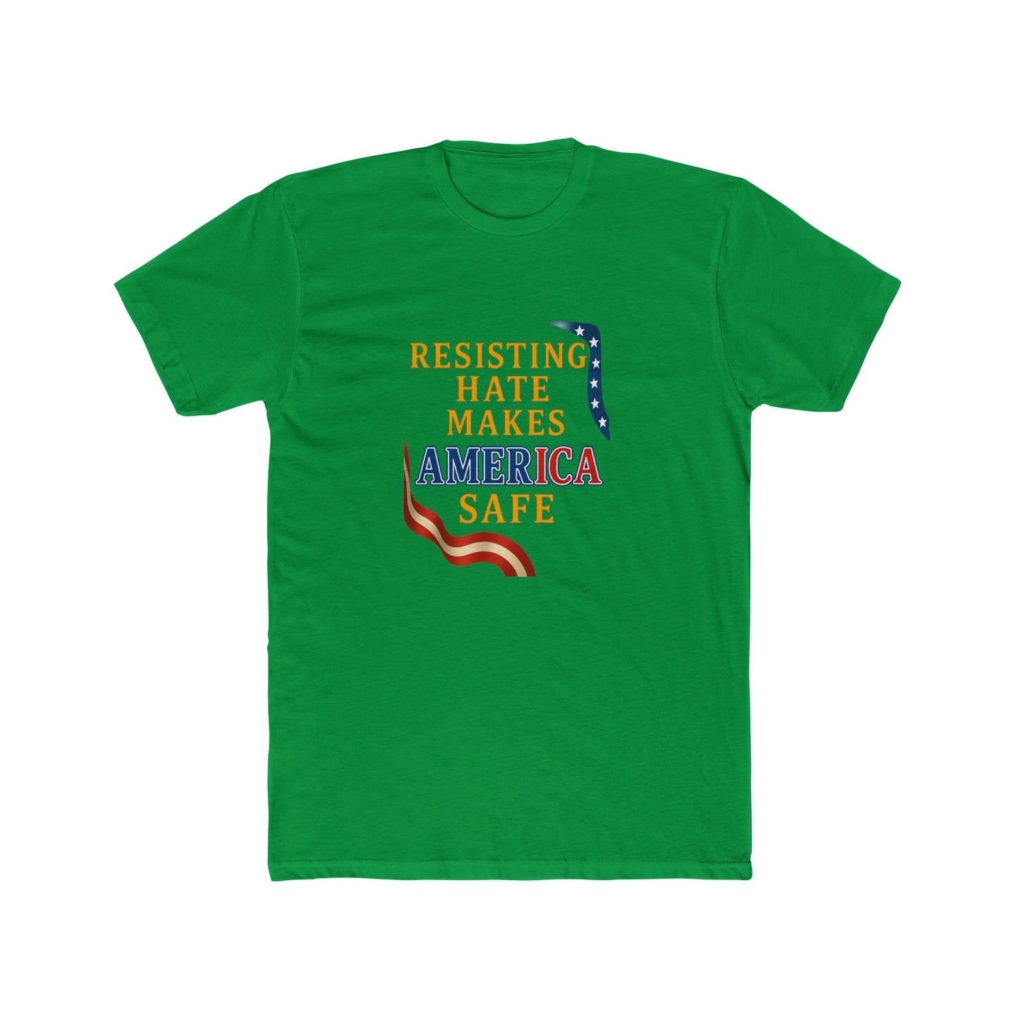 America Safe Message Tee - Unisex Cotton Crew
