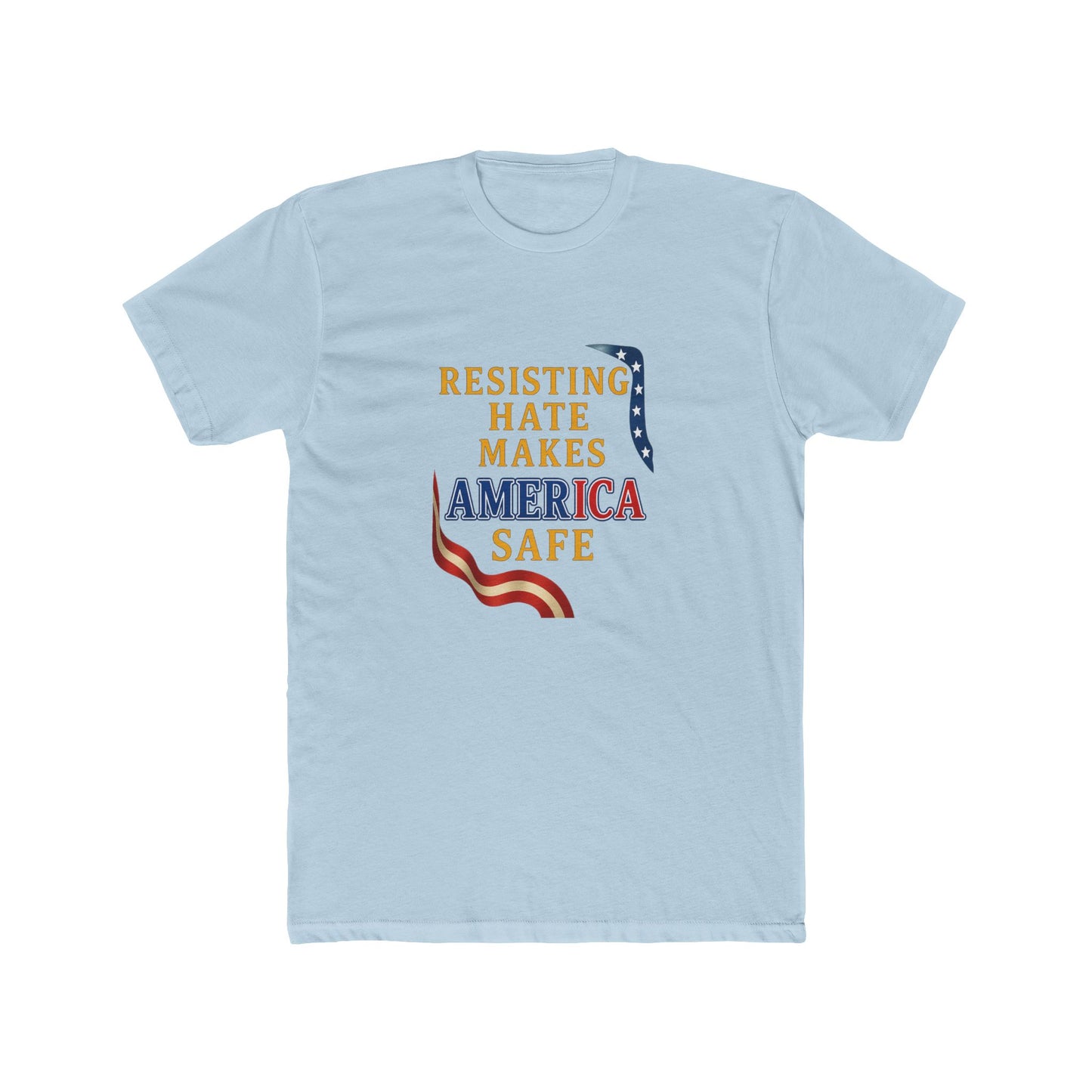 America Safe Message Tee - Unisex Cotton Crew