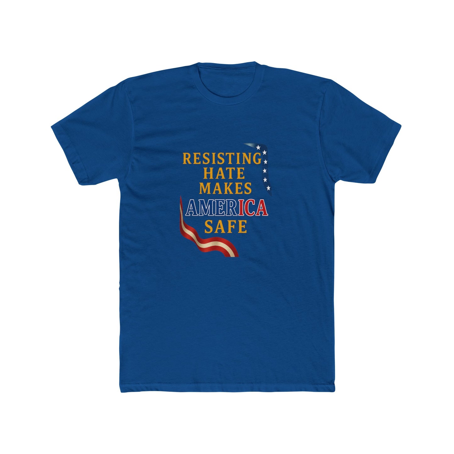 America Safe Message Tee - Unisex Cotton Crew