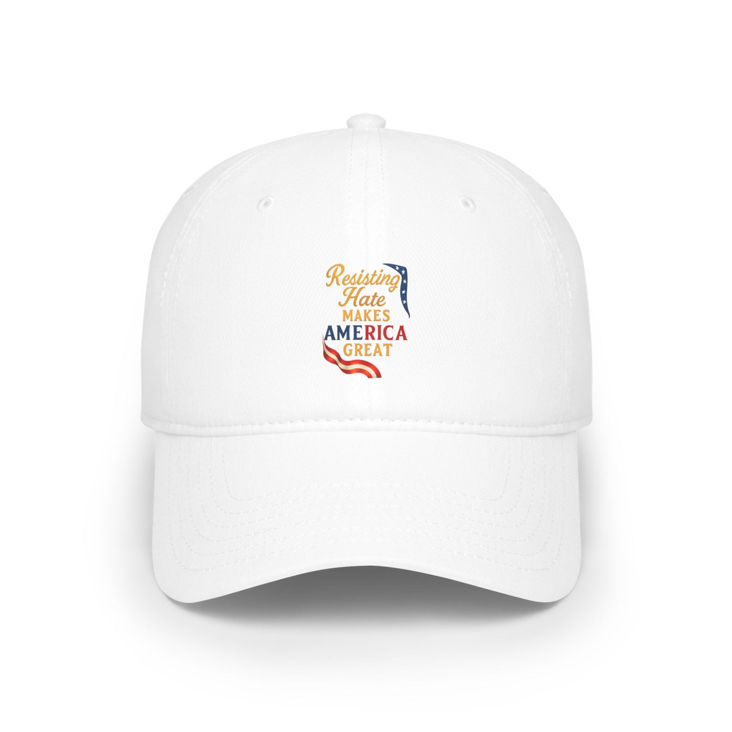 Patriotic Low Profile Baseball Cap - Perfect for Summer Picnics, Outdoor Fun, and Independence Day Celebrations, Red Cap, Casual [...]