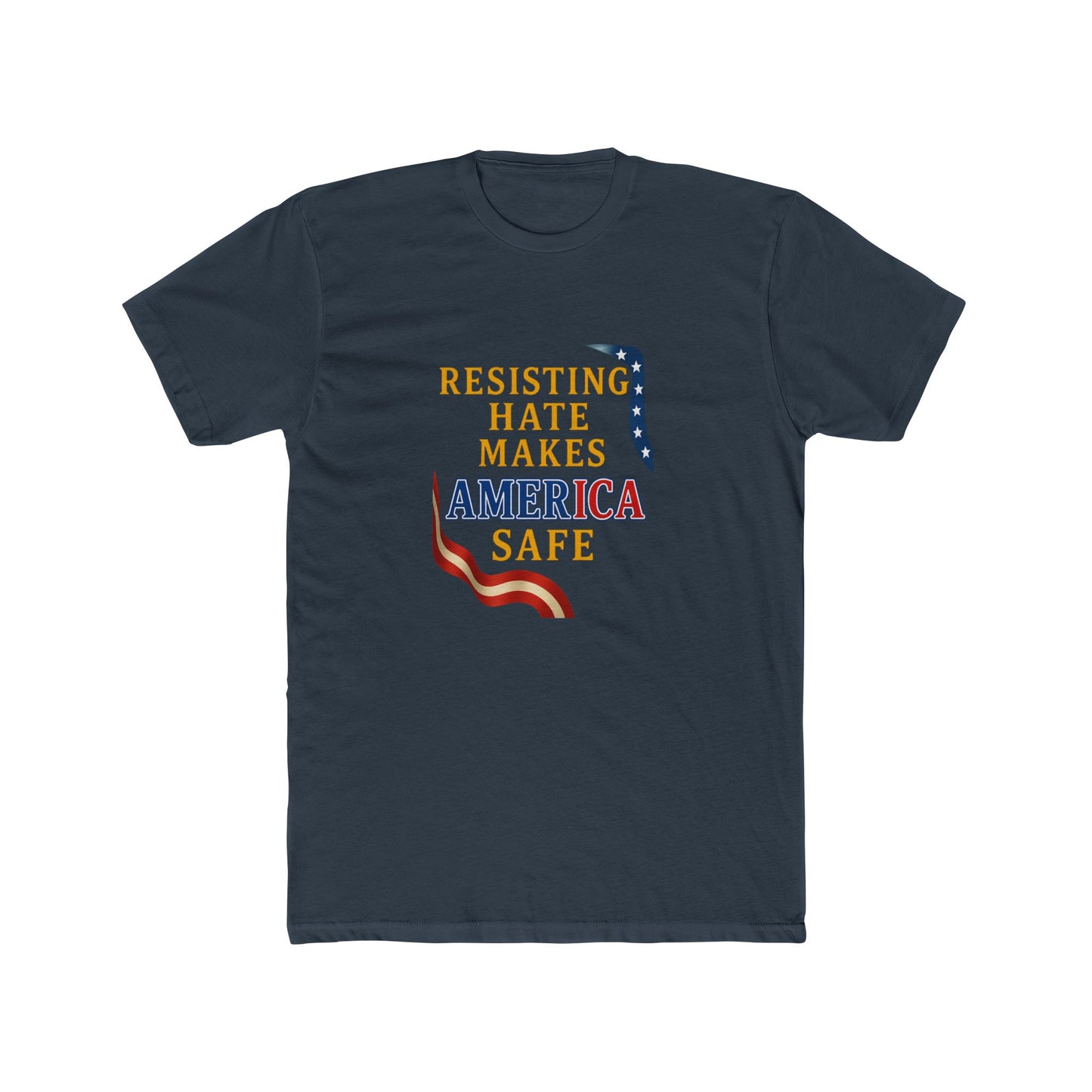 America Safe Message Tee - Unisex Cotton Crew