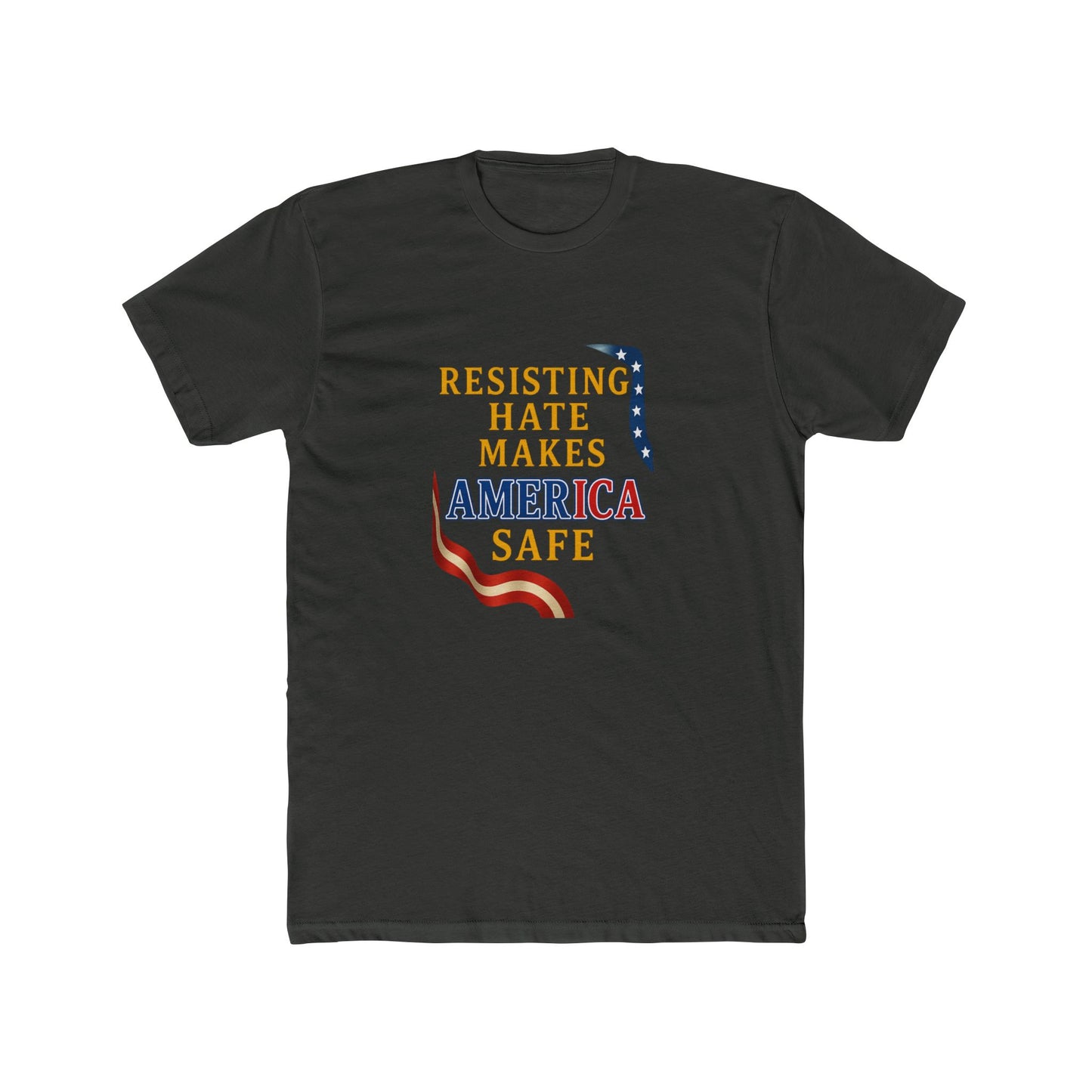 America Safe Message Tee - Unisex Cotton Crew