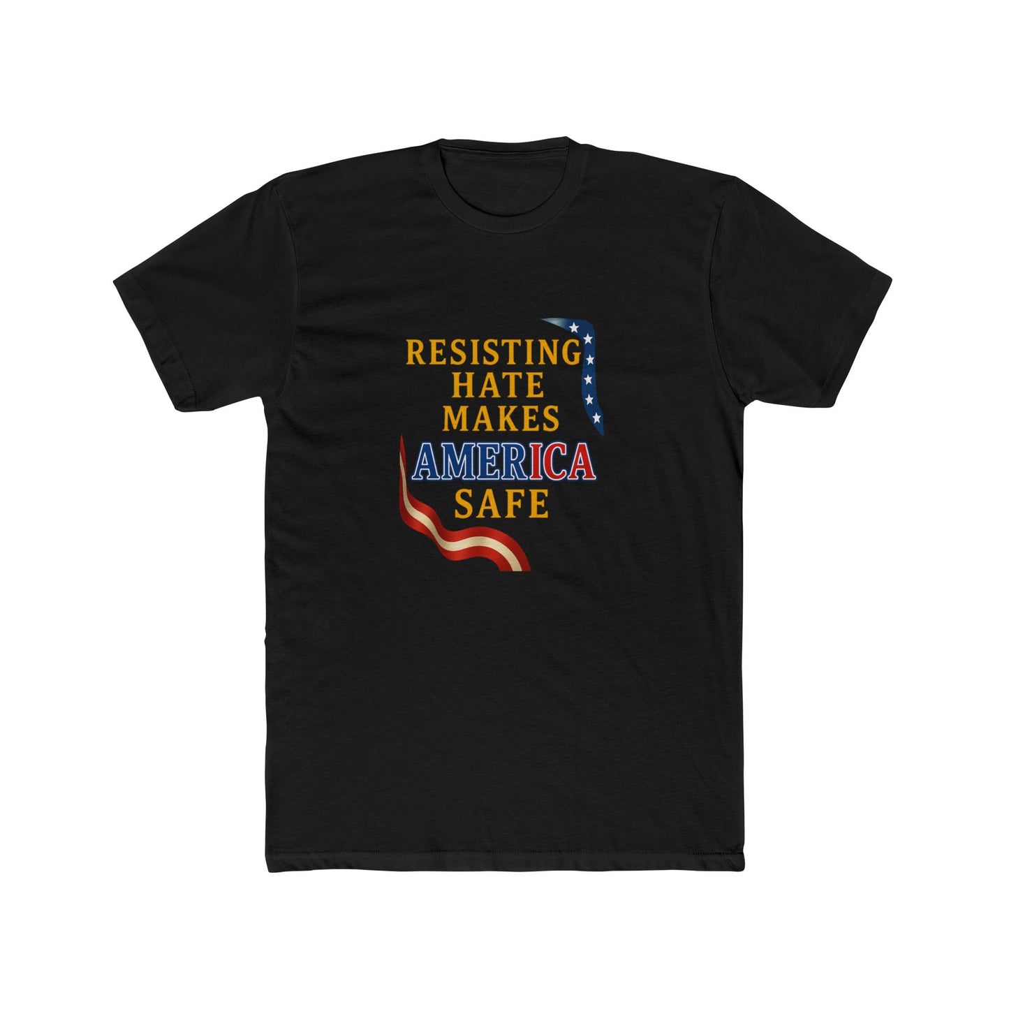 America Safe Message Tee - Unisex Cotton Crew